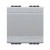 Intrerupator simplu 2 module 16A Argintiu Bticino Living Light